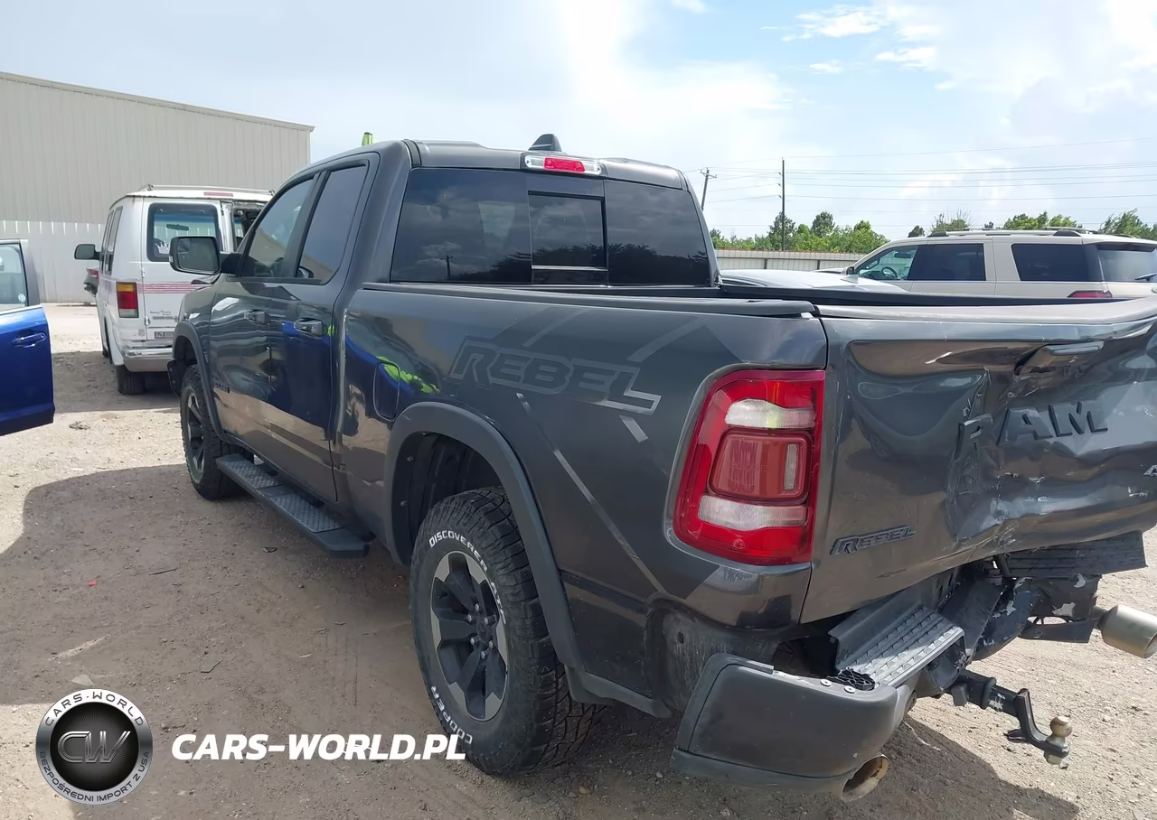 2019 Ram 1500 Rebel 4X4 6'4 Box VIN:1C6SRFET8KN569051 - 3