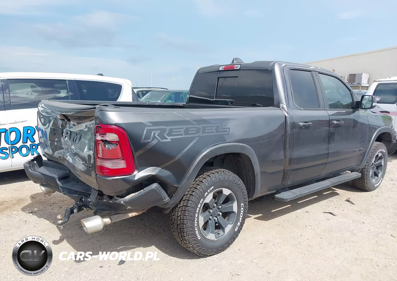 2019 Ram 1500 Rebel 4X4 6'4 Box VIN:1C6SRFET8KN569051 - 4