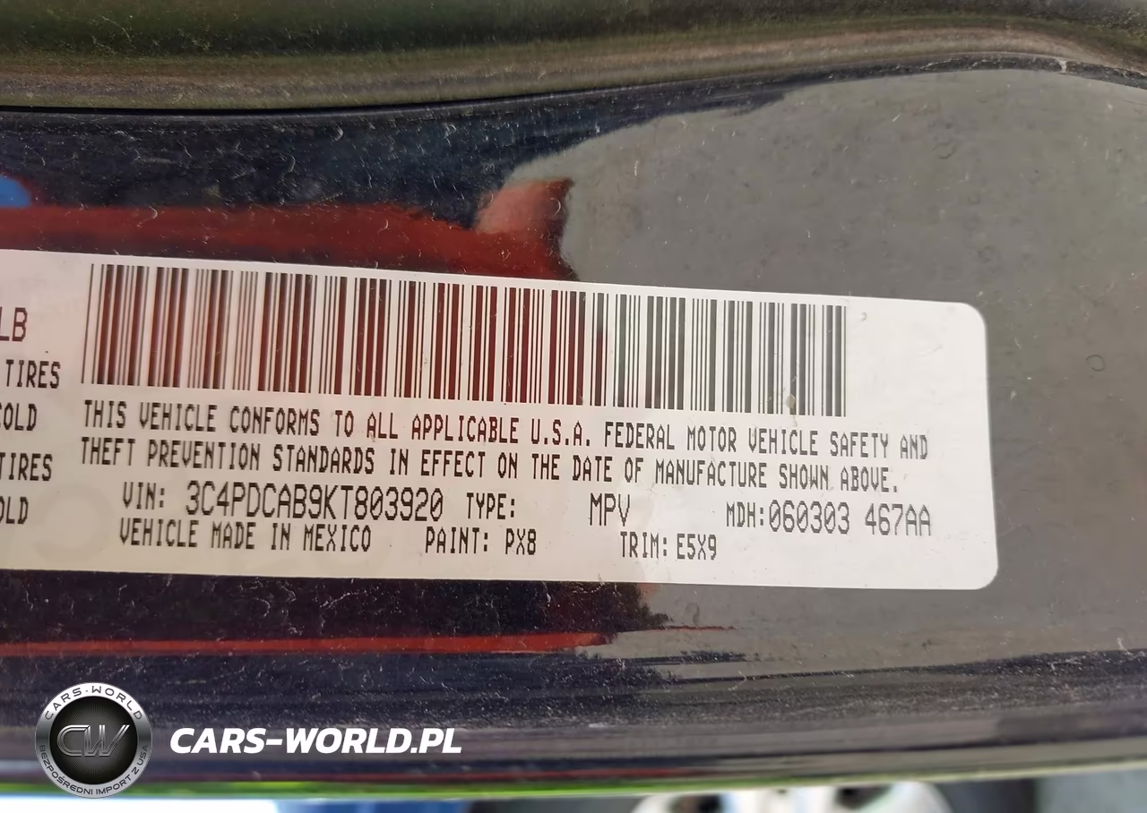 2019 Dodge Journey Se Value Package VIN:3C4PDCAB9KT803920 - 9
