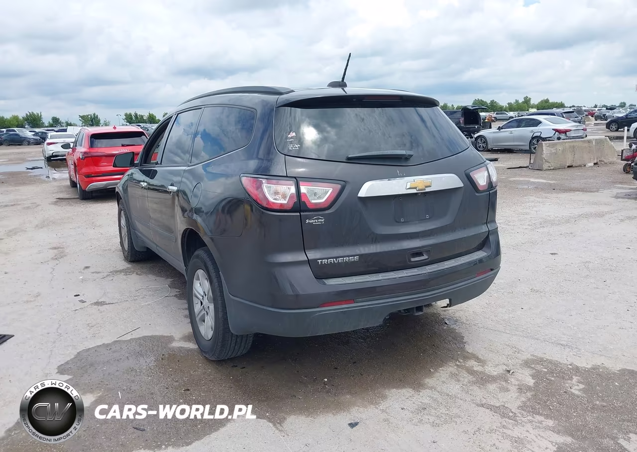 2017 Chevrolet Traverse Ls VIN:1GNKRFKD1HJ210041 - 3