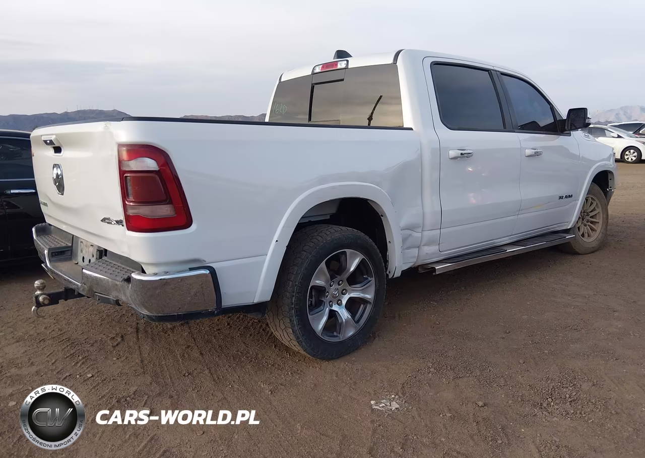 2021 Ram 1500 Laramie 4X4 5'7 Box VIN:1C6SRFJT6MN802983 - 4