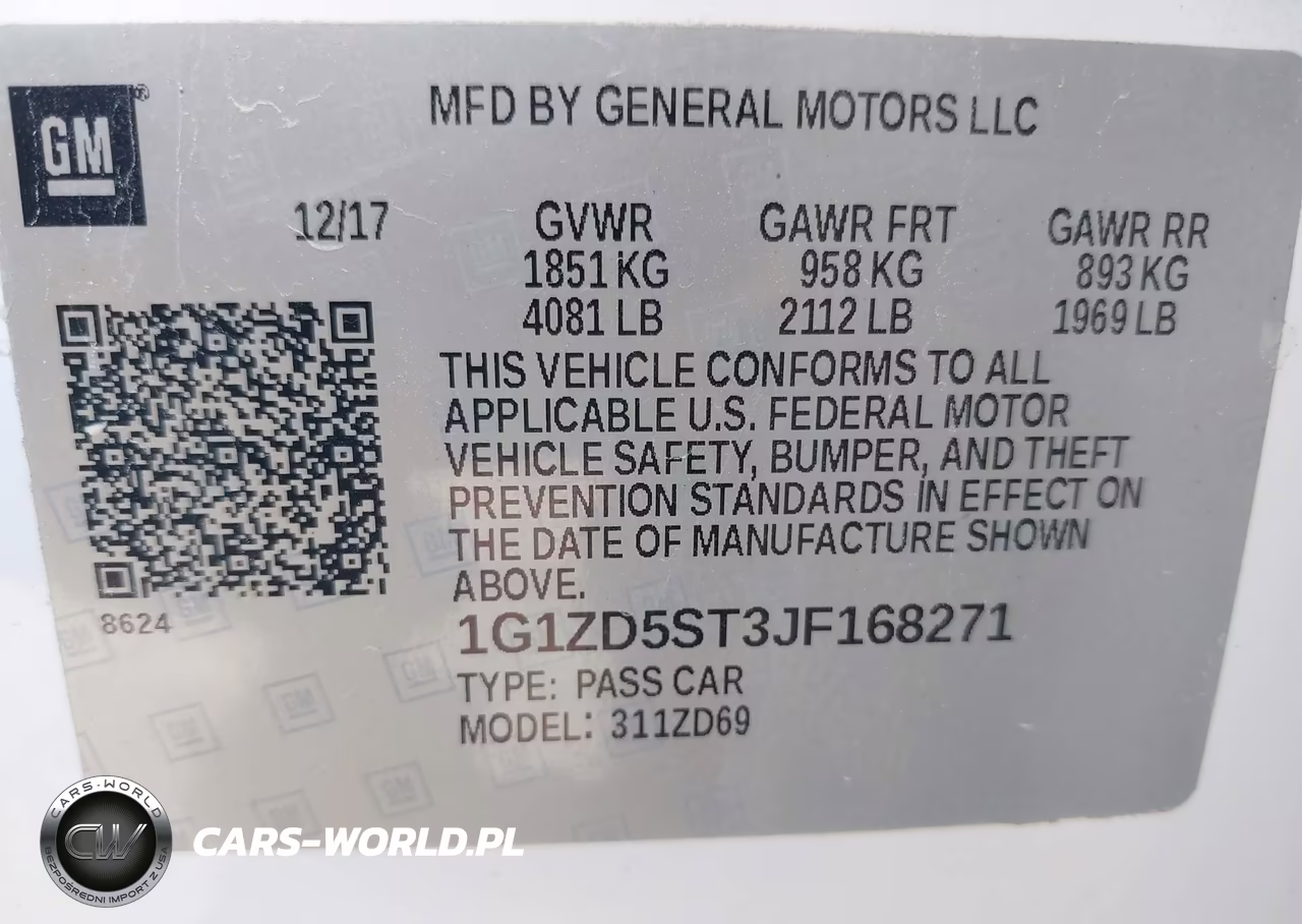 2018 Chevrolet Malibu Lt VIN:1G1ZD5ST3JF168271 - 9