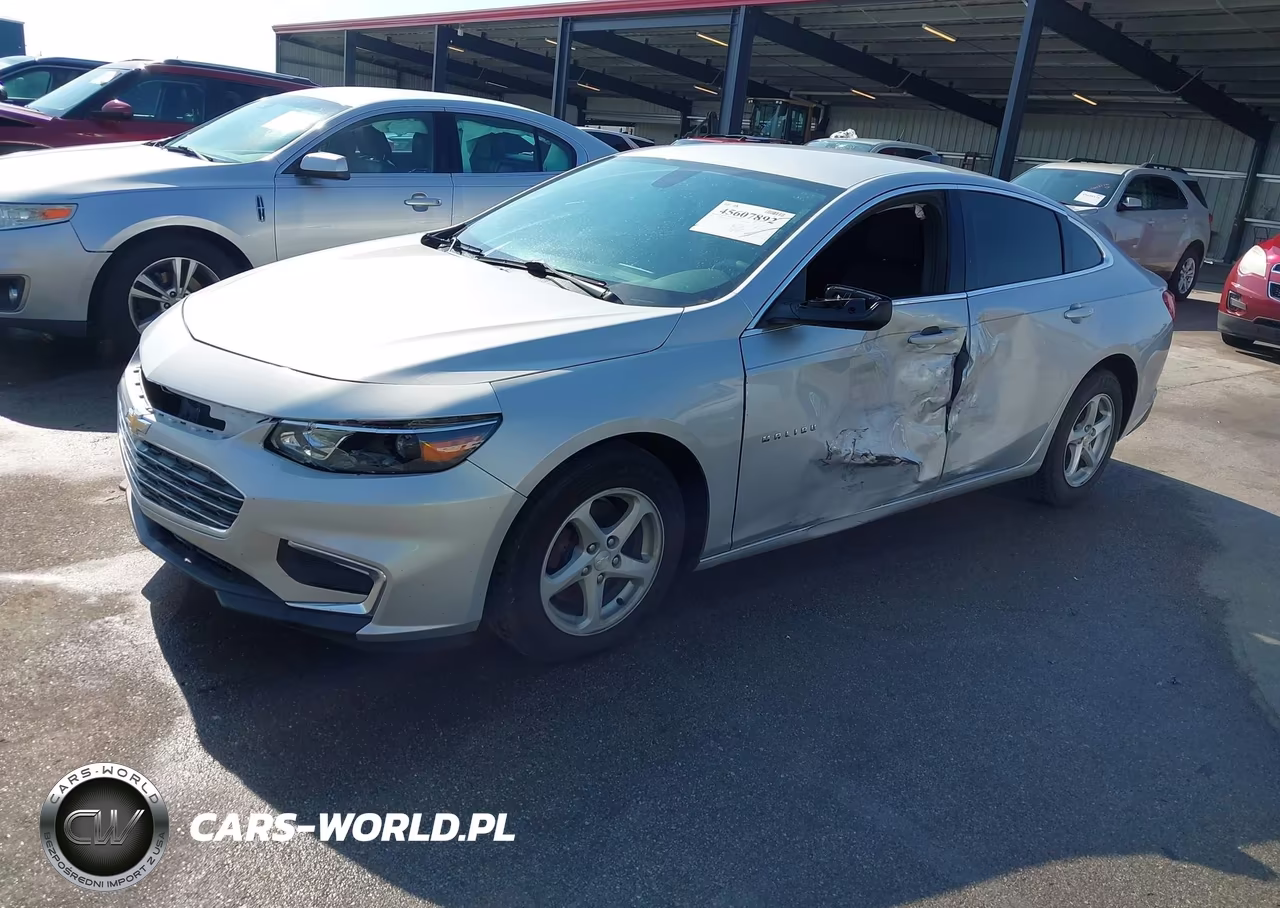 2017 Chevrolet Malibu Ls VIN:1G1ZB5ST1HF180760 - 2