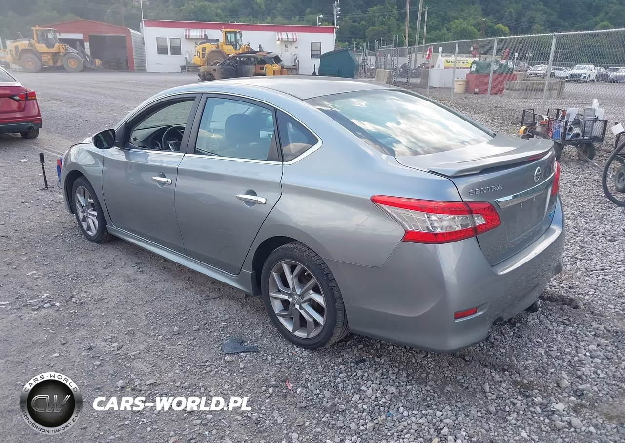 2013 Nissan Sentra Sr VIN:3N1AB7AP2DL616328 - 3