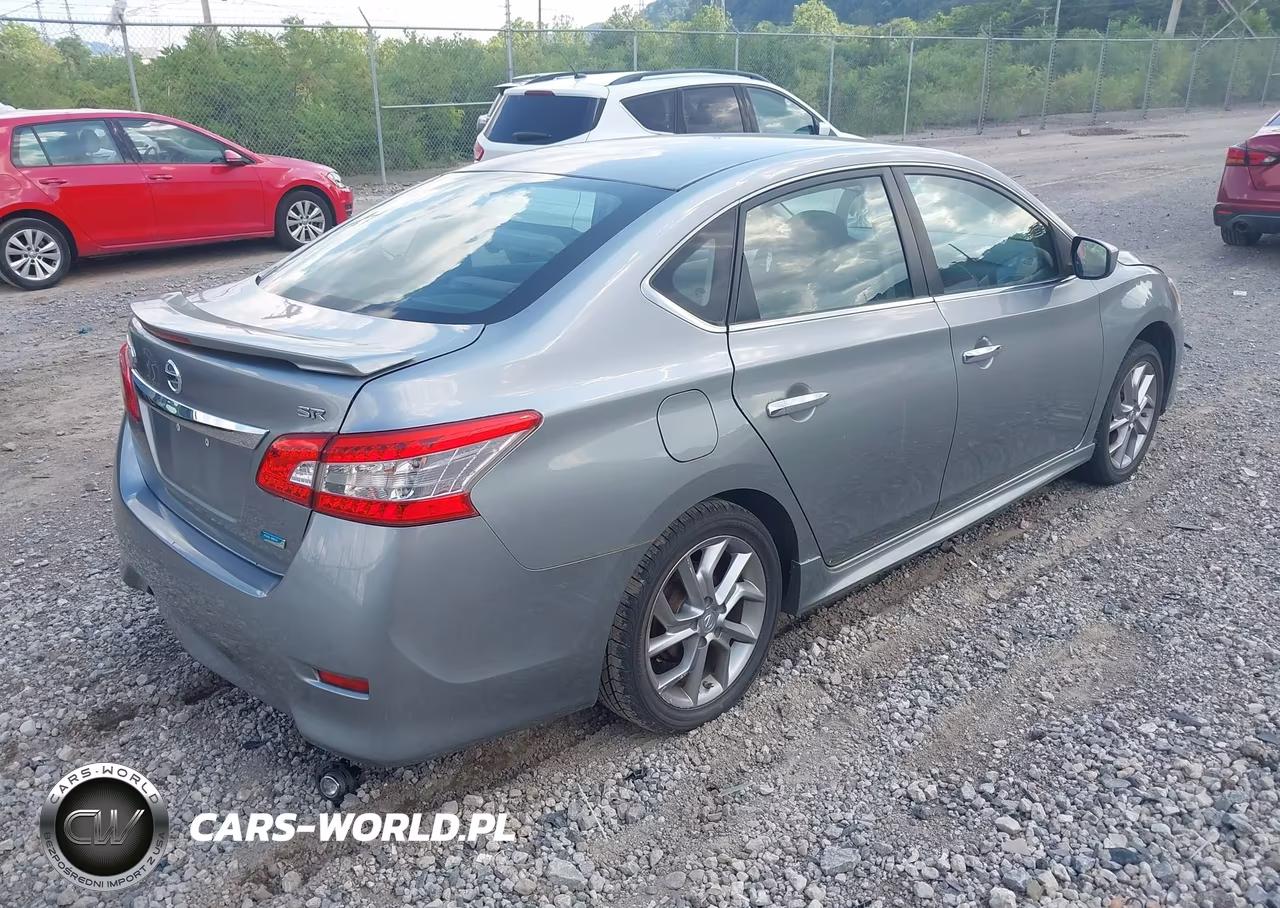 2013 Nissan Sentra Sr VIN:3N1AB7AP2DL616328 - 4