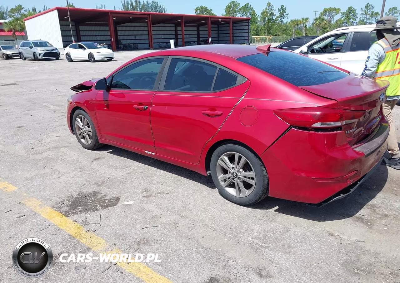 2017 Hyundai Elantra Se VIN:KMHD84LF5HU103853 - 3