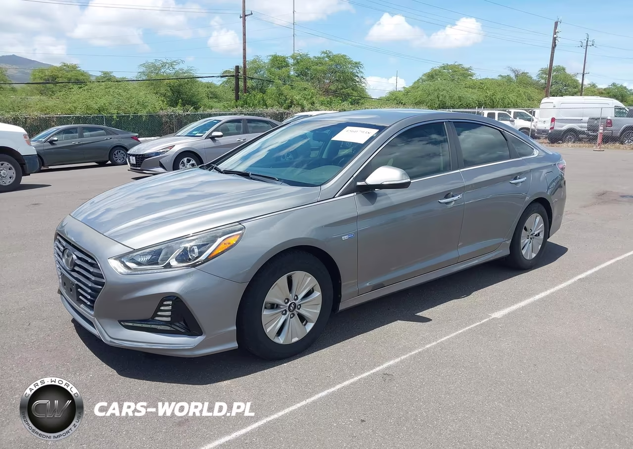 2018 Hyundai Sonata Hybrid Se VIN:KMHE24L30JA086849 - 2