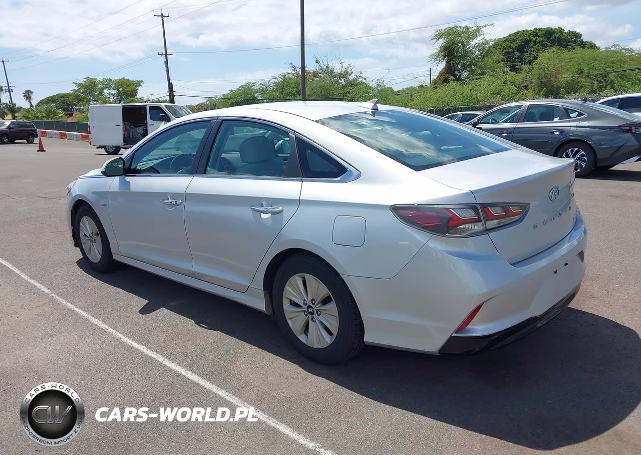2018 Hyundai Sonata Hybrid Se VIN:KMHE24L3XJA085806 - 3