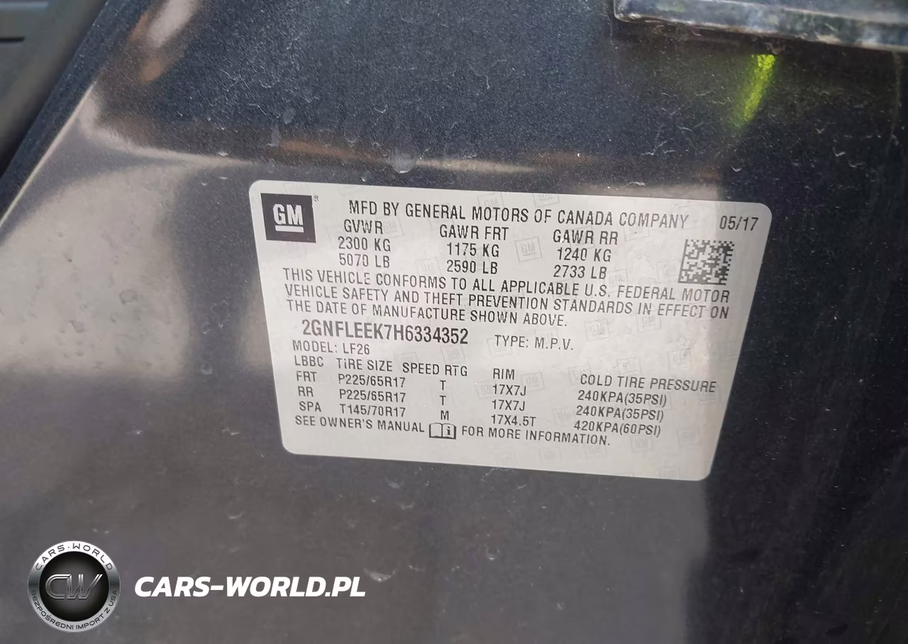 2017 Chevrolet Equinox Ls VIN:2GNFLEEK7H6334352 - 9