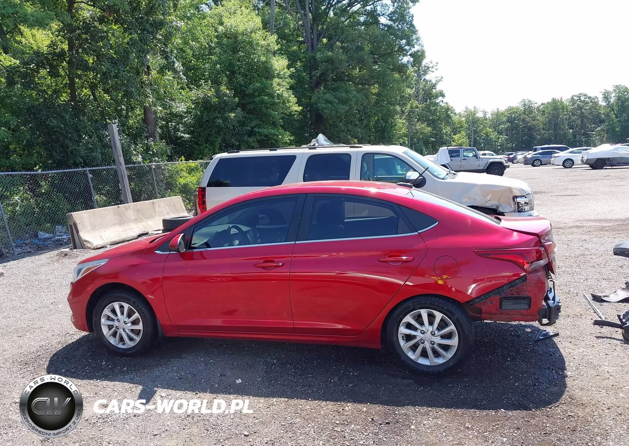 2022 Hyundai Accent Sel VIN:3KPC24A63NE165704 - 15
