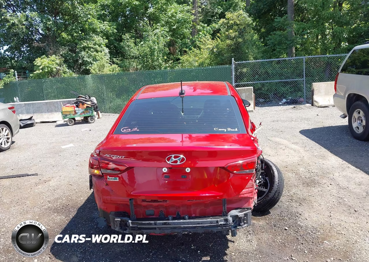 2022 Hyundai Accent Sel VIN:3KPC24A63NE165704 - 17