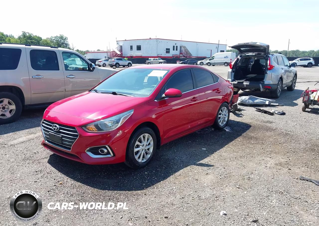 2022 Hyundai Accent Sel VIN:3KPC24A63NE165704 - 2