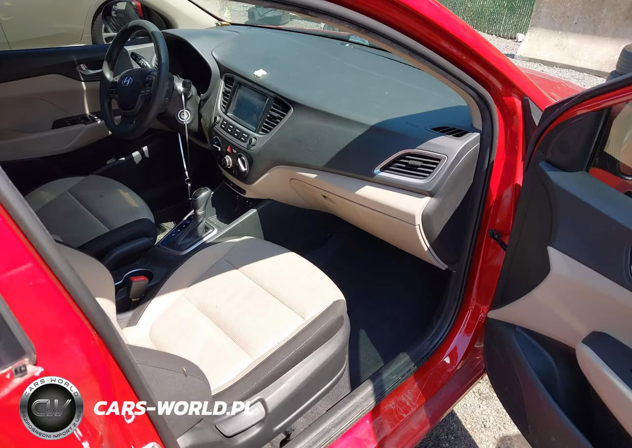 2022 Hyundai Accent Sel VIN:3KPC24A63NE165704 - 5