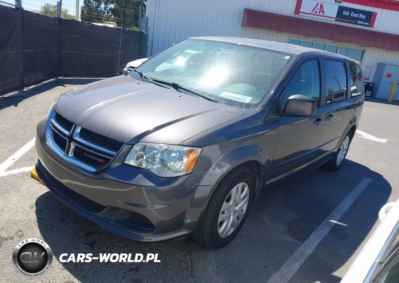 2017 Dodge Grand Caravan Se VIN:2C4RDGBG0HR827979 - 2