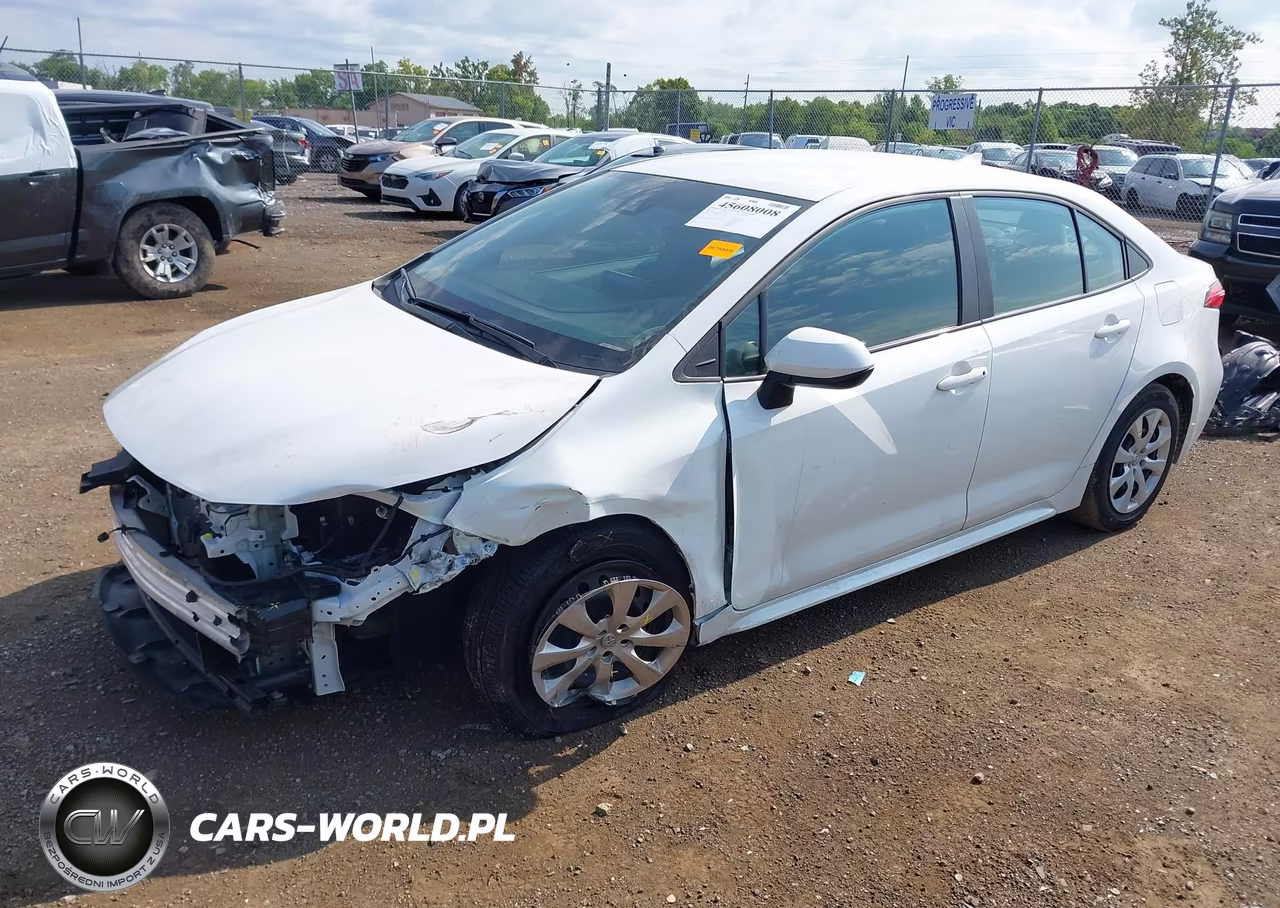 2022 Toyota Corolla Le VIN:5YFEPMAEXNP375796 - 2