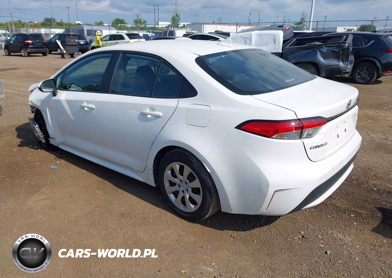 2022 Toyota Corolla Le VIN:5YFEPMAEXNP375796 - 3