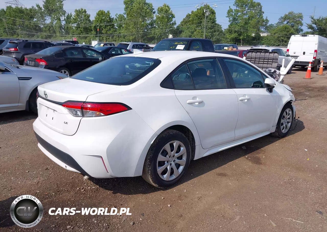 2022 Toyota Corolla Le VIN:5YFEPMAEXNP375796 - 4