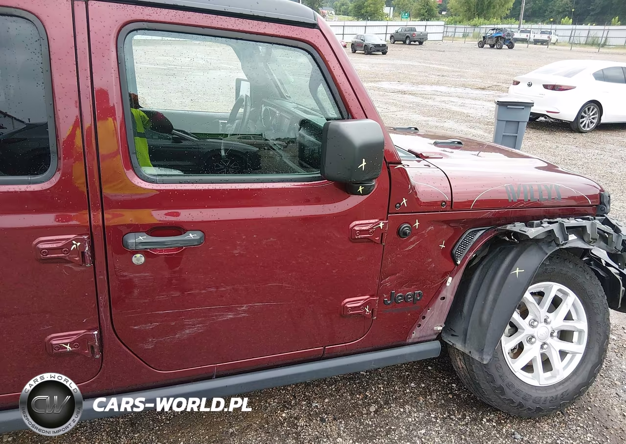 2021 Jeep Wrangler Unlimited Willys 4X4 VIN:1C4HJXDN0MW680449 - 12