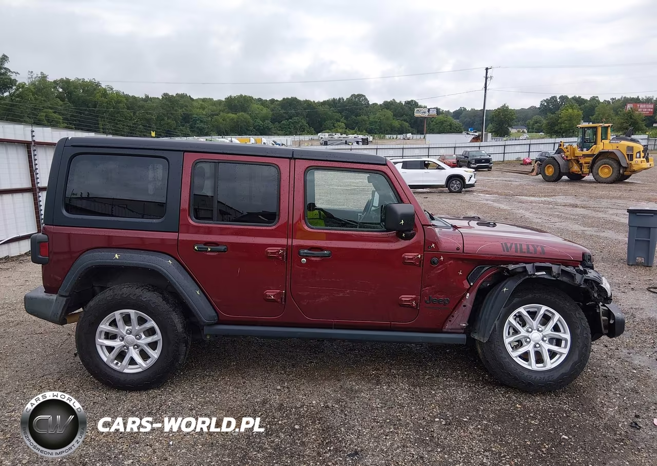2021 Jeep Wrangler Unlimited Willys 4X4 VIN:1C4HJXDN0MW680449 - 14