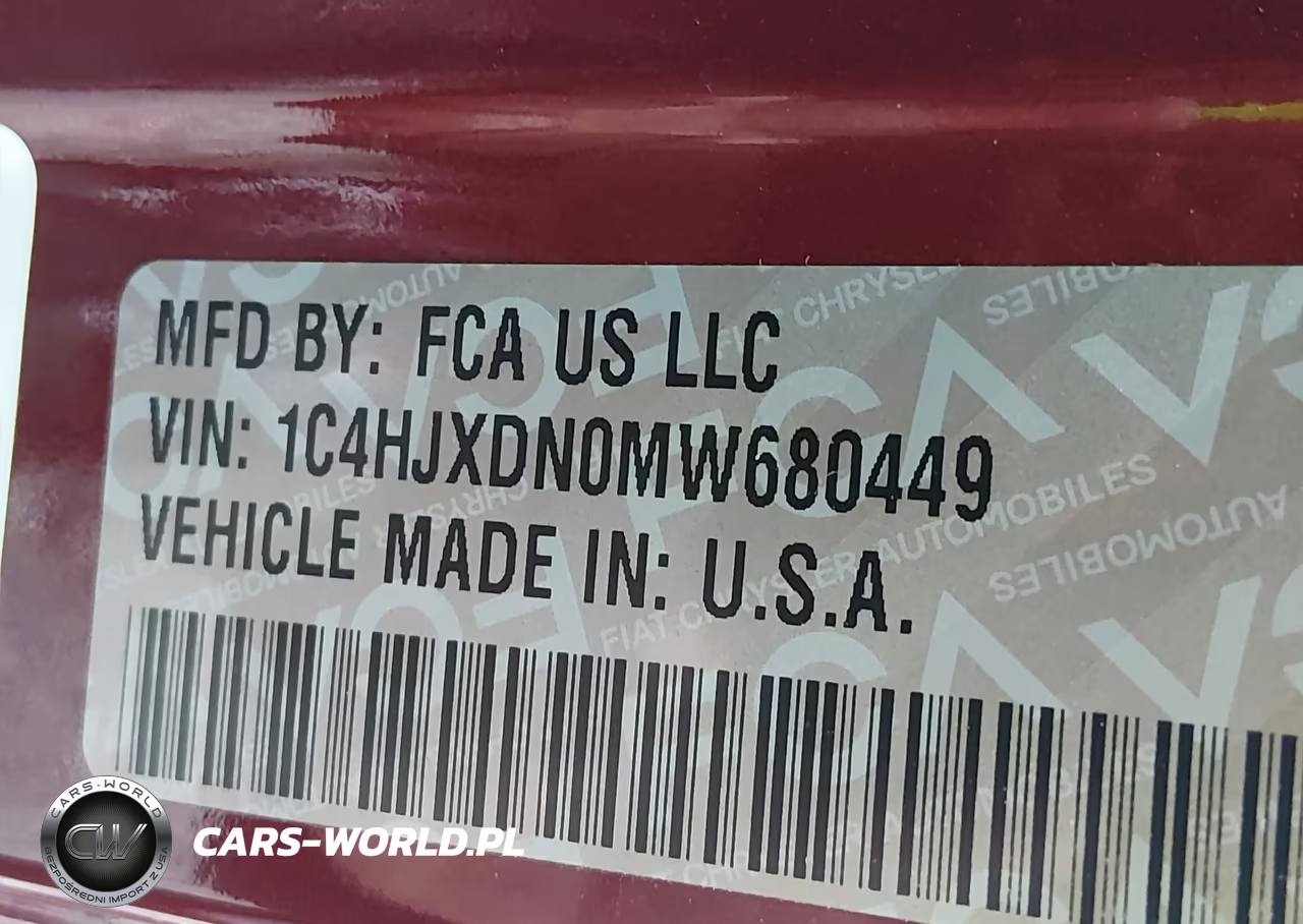 2021 Jeep Wrangler Unlimited Willys 4X4 VIN:1C4HJXDN0MW680449 - 9