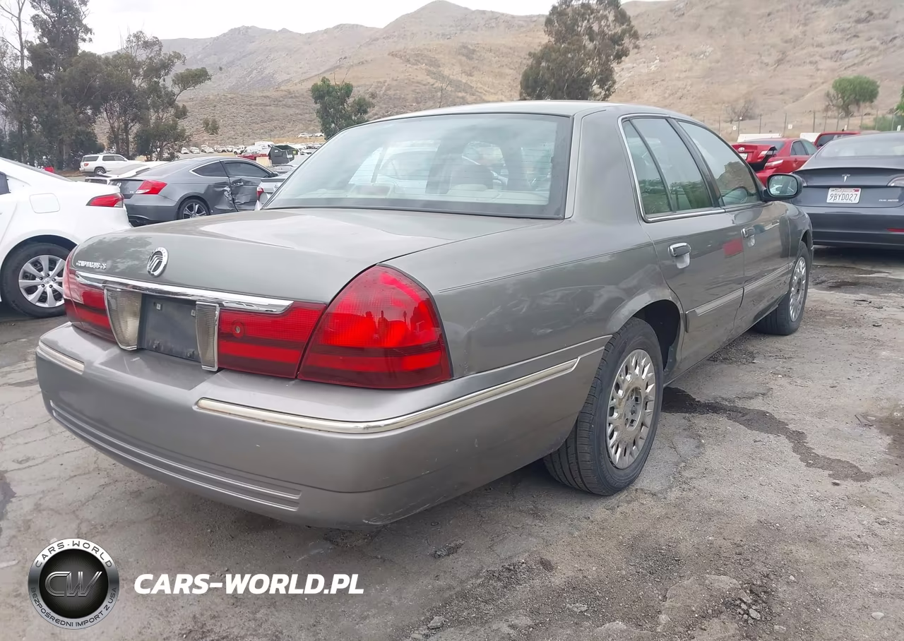 2003 Mercury Grand Marquis Gs VIN:2MEFM74W73X662023 - 4