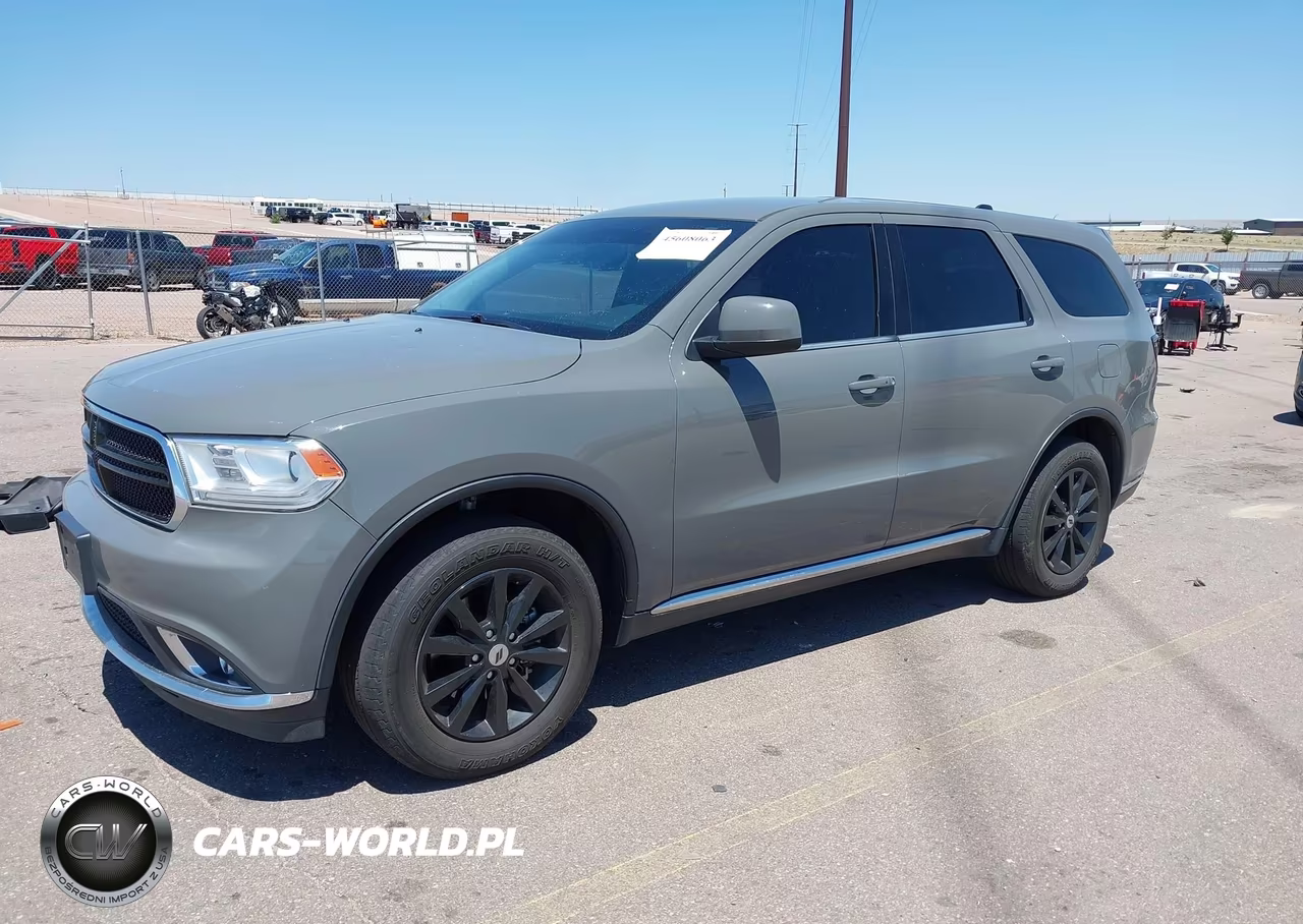 2020 Dodge Durango Sxt Awd VIN:1C4RDJAG4LC162813 - 2
