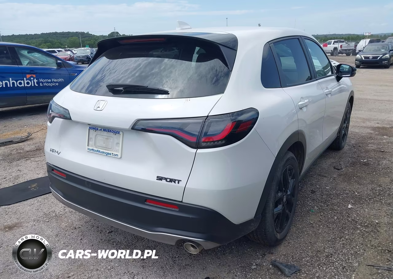 2025 Honda Hr-V 2Wd Sport VIN:3CZRZ1H53SM706148 - 4
