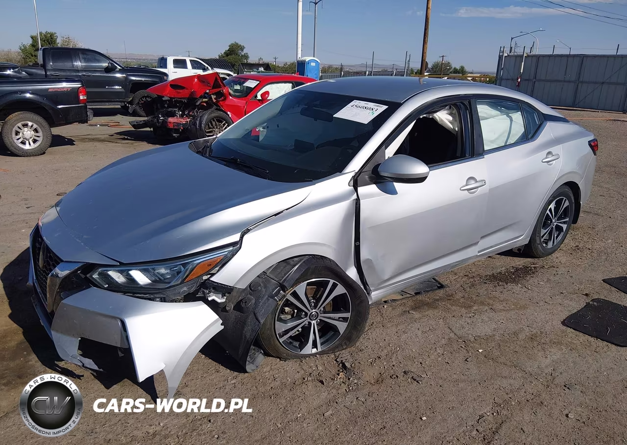 2022 Nissan Sentra Sv Xtronic Cvt VIN:3N1AB8CV8NY272817 - 2
