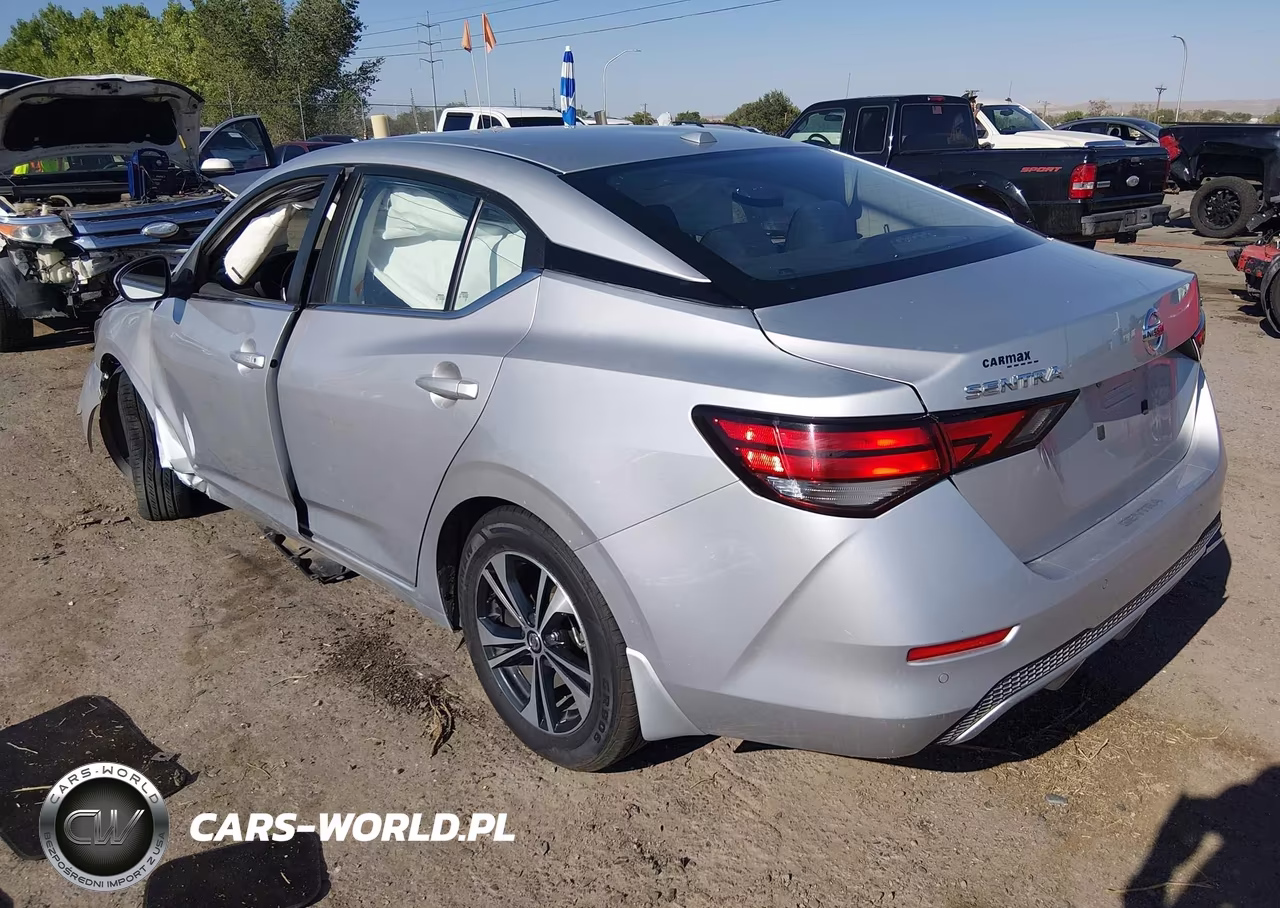2022 Nissan Sentra Sv Xtronic Cvt VIN:3N1AB8CV8NY272817 - 3