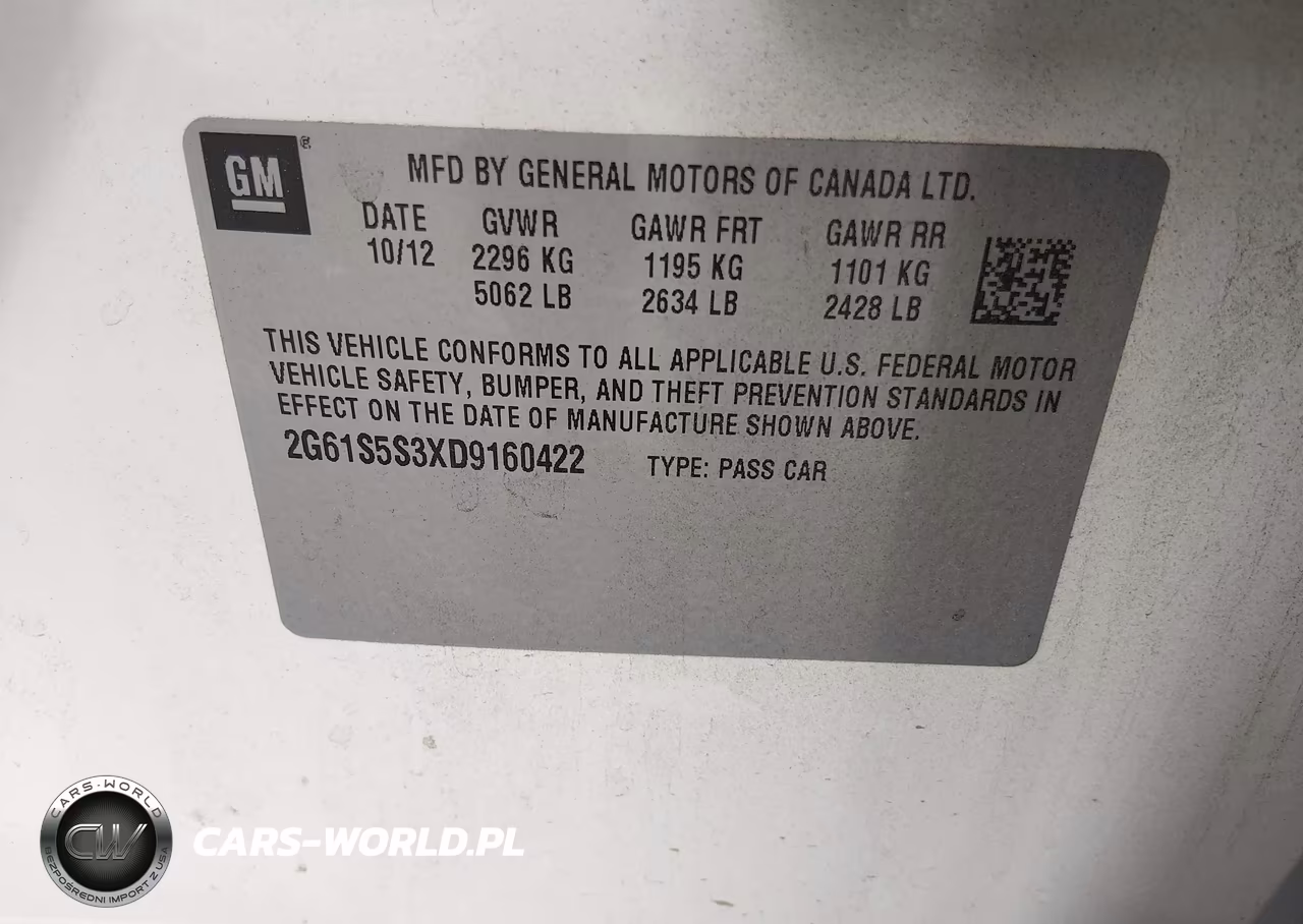 2013 Cadillac Xts Premium VIN:2G61S5S3XD9160422 - 9