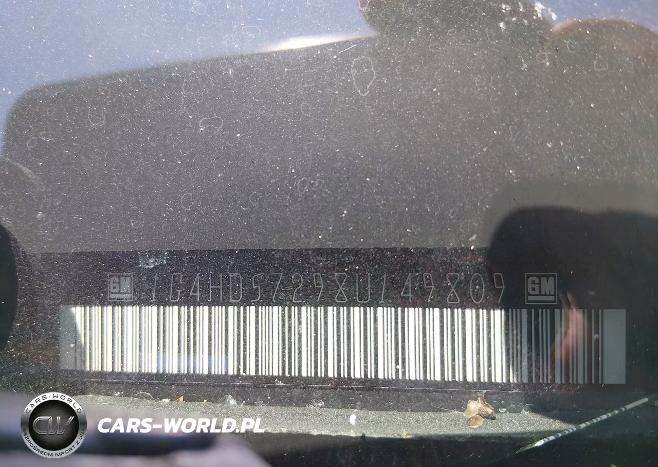 2008 Buick Lucerne Cxl VIN:1G4HD57298U149809 - 9