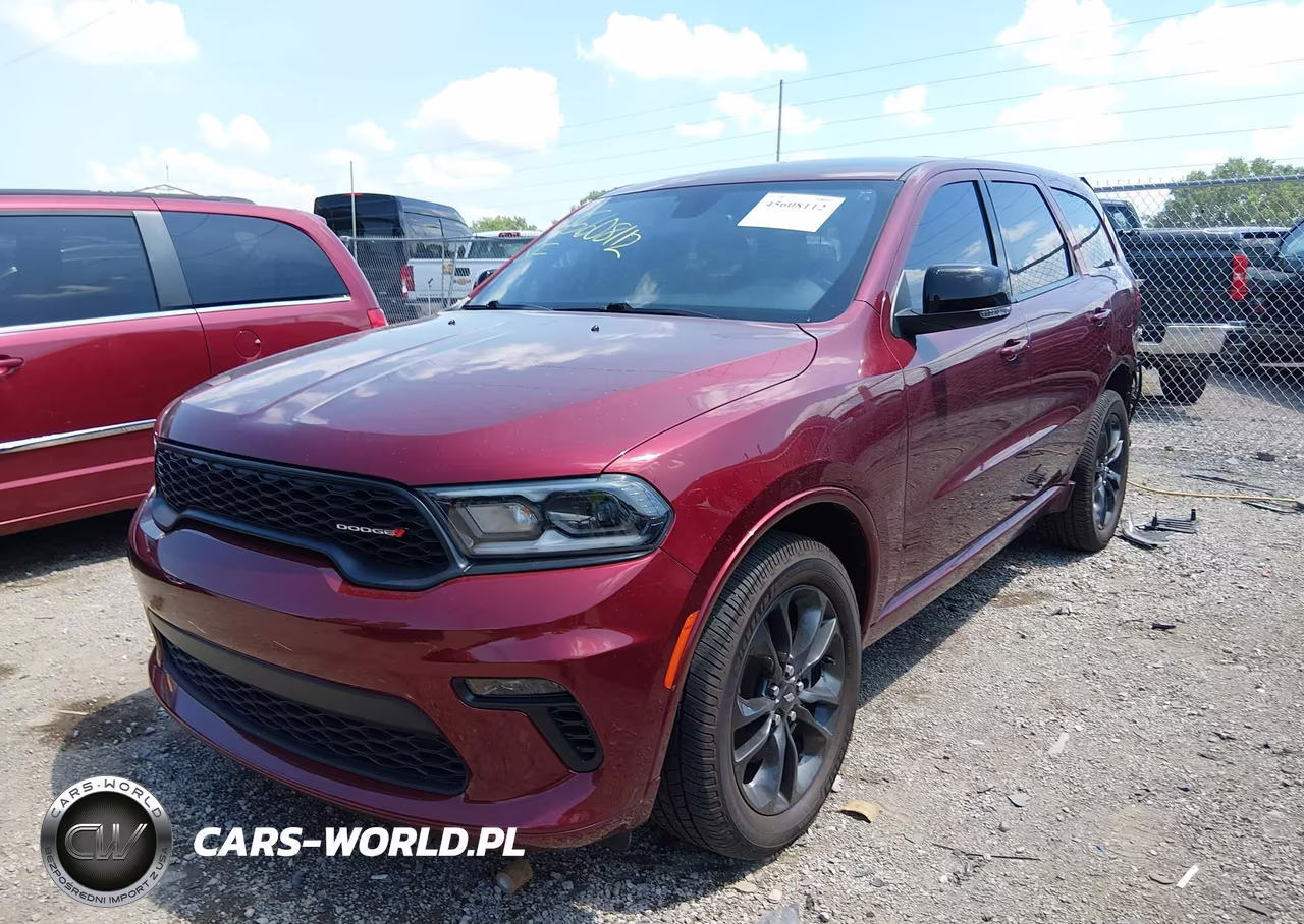 2021 Dodge Durango Gt Plus Awd VIN:1C4RDJDG7MC837454 - 2