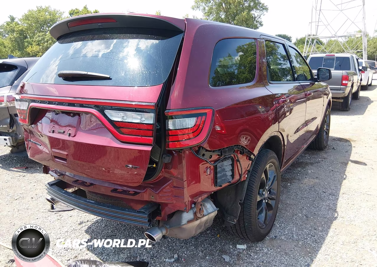 2021 Dodge Durango Gt Plus Awd VIN:1C4RDJDG7MC837454 - 4