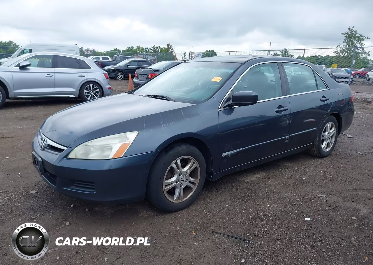 2007 Honda Accord 2.4 Ex VIN:1HGCM56847A210490 - 2