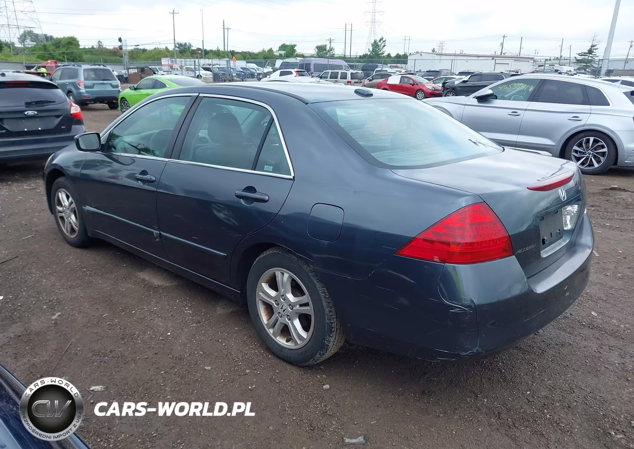 2007 Honda Accord 2.4 Ex VIN:1HGCM56847A210490 - 3
