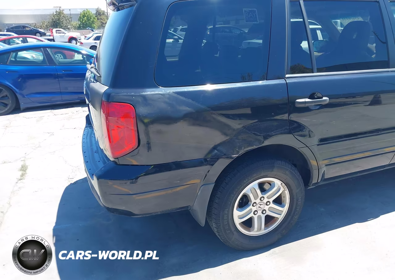 2004 Honda Pilot Ex-L VIN:2HKYF18734H509758 - 6