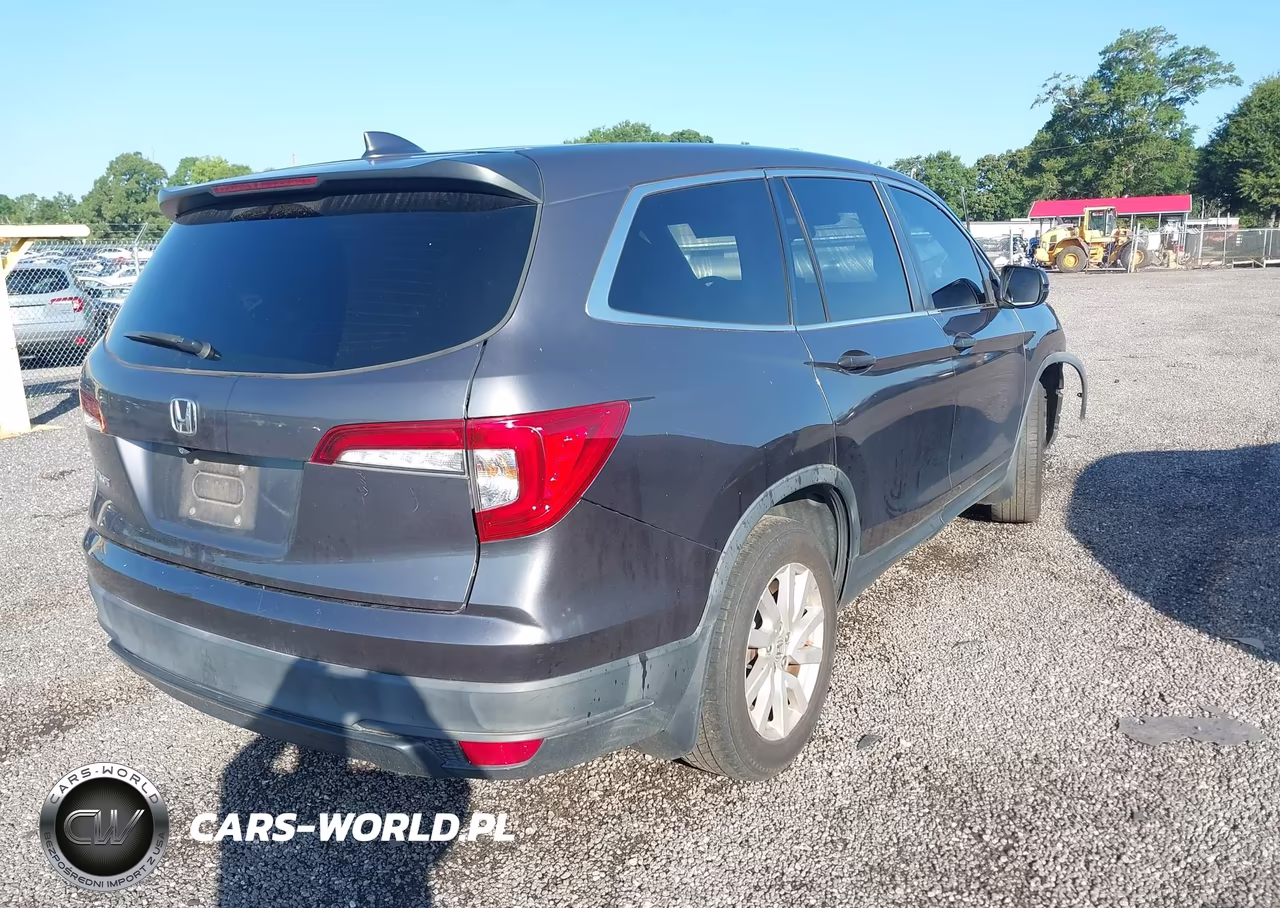 2019 Honda Pilot Lx VIN:5FNYF5H17KB009763 - 4