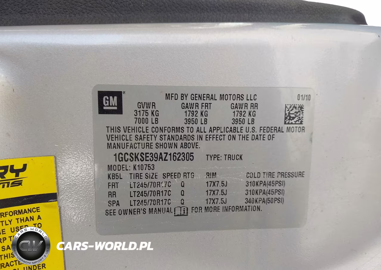 2010 Chevrolet Silverado 1500 Lt VIN:1GCSKSE39AZ162305 - 9