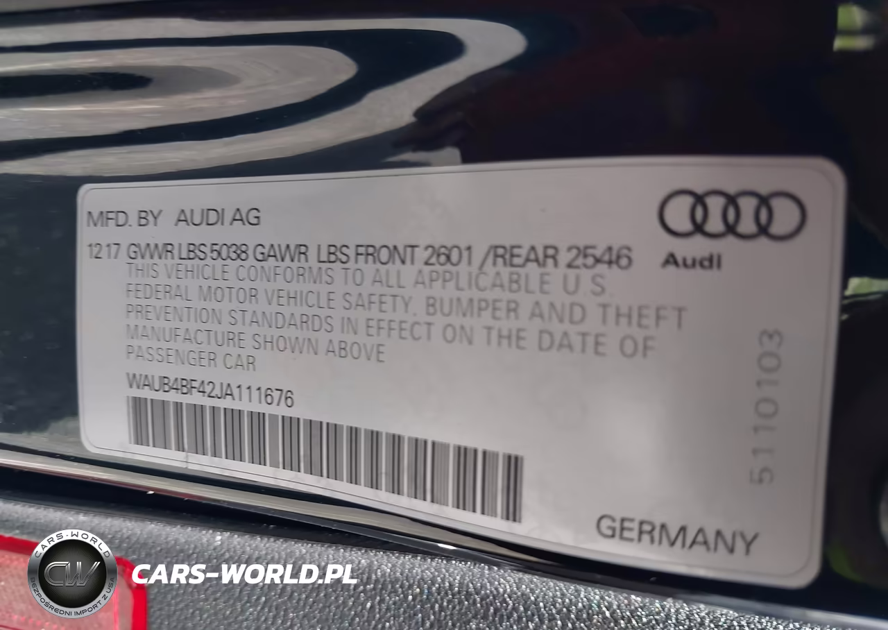2018 Audi S4 3.0T Premium Plus VIN:WAUB4BF42JA111676 - 9