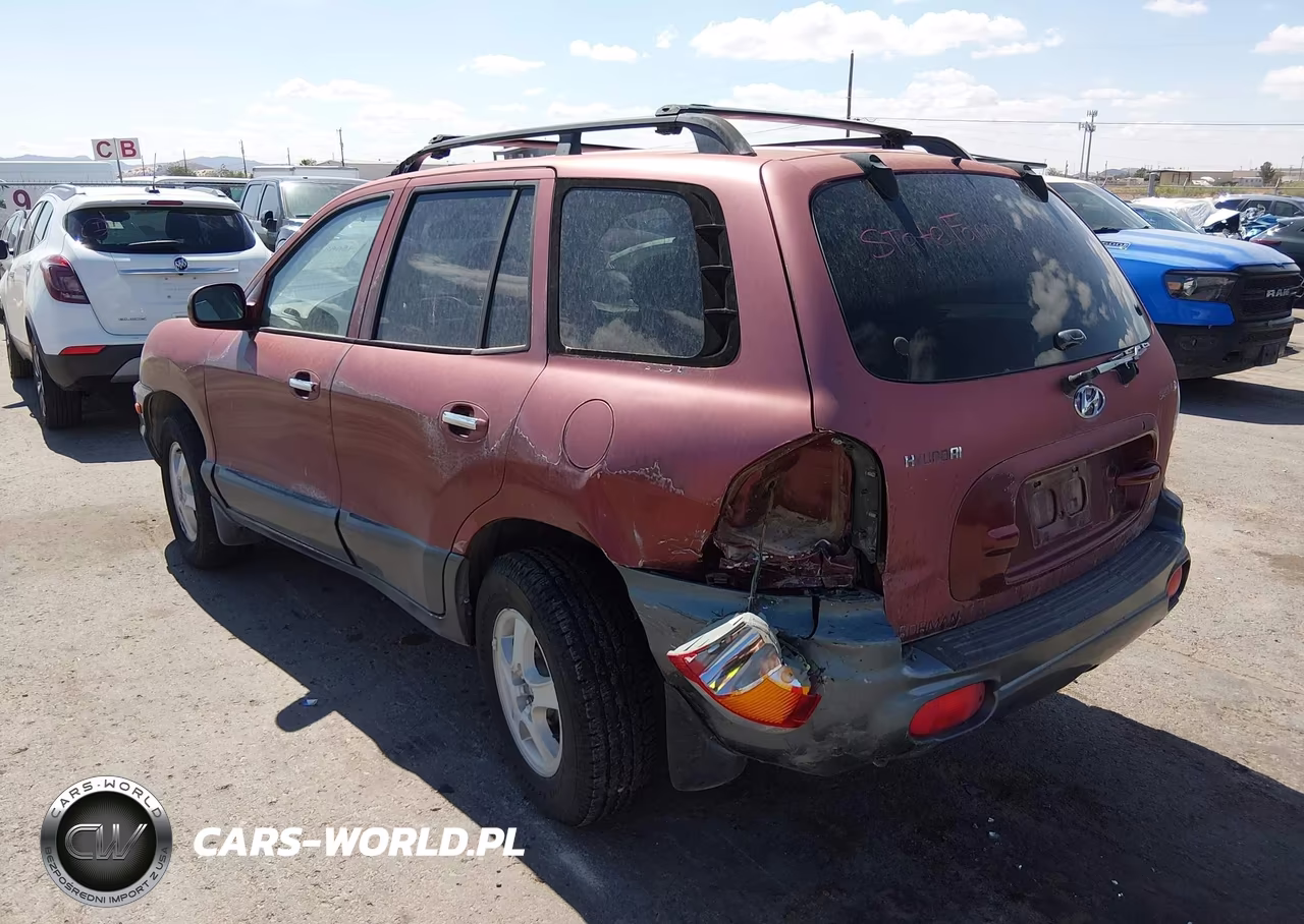 2001 Hyundai Santa Fe 2.7L V6 Gls-2.7L V6 Lx VIN:KM8SC83DO1U129052 - 3