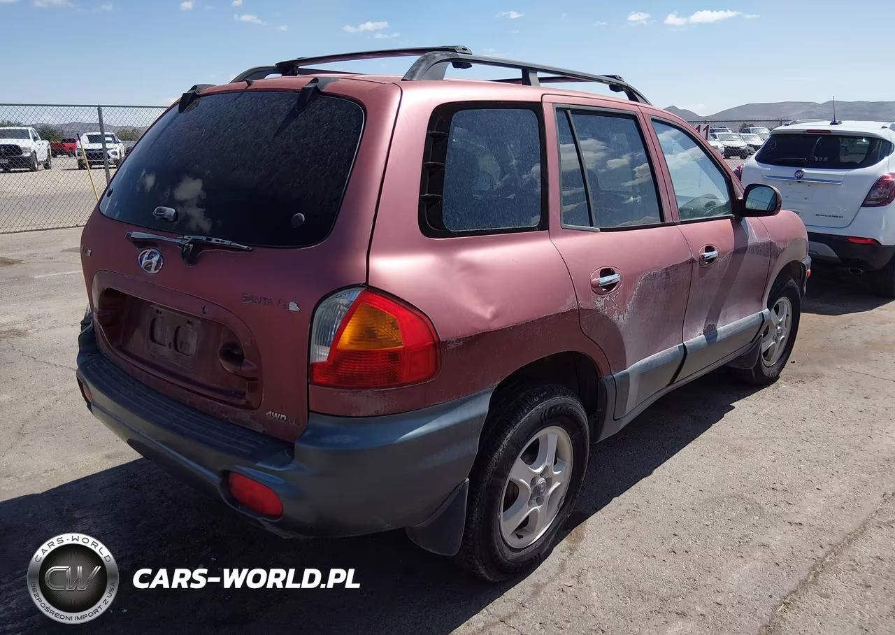 2001 Hyundai Santa Fe 2.7L V6 Gls-2.7L V6 Lx VIN:KM8SC83DO1U129052 - 4