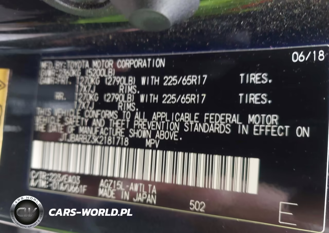 2019 Lexus Nx 300 VIN:JTJBARBZ3K2181718 - 9