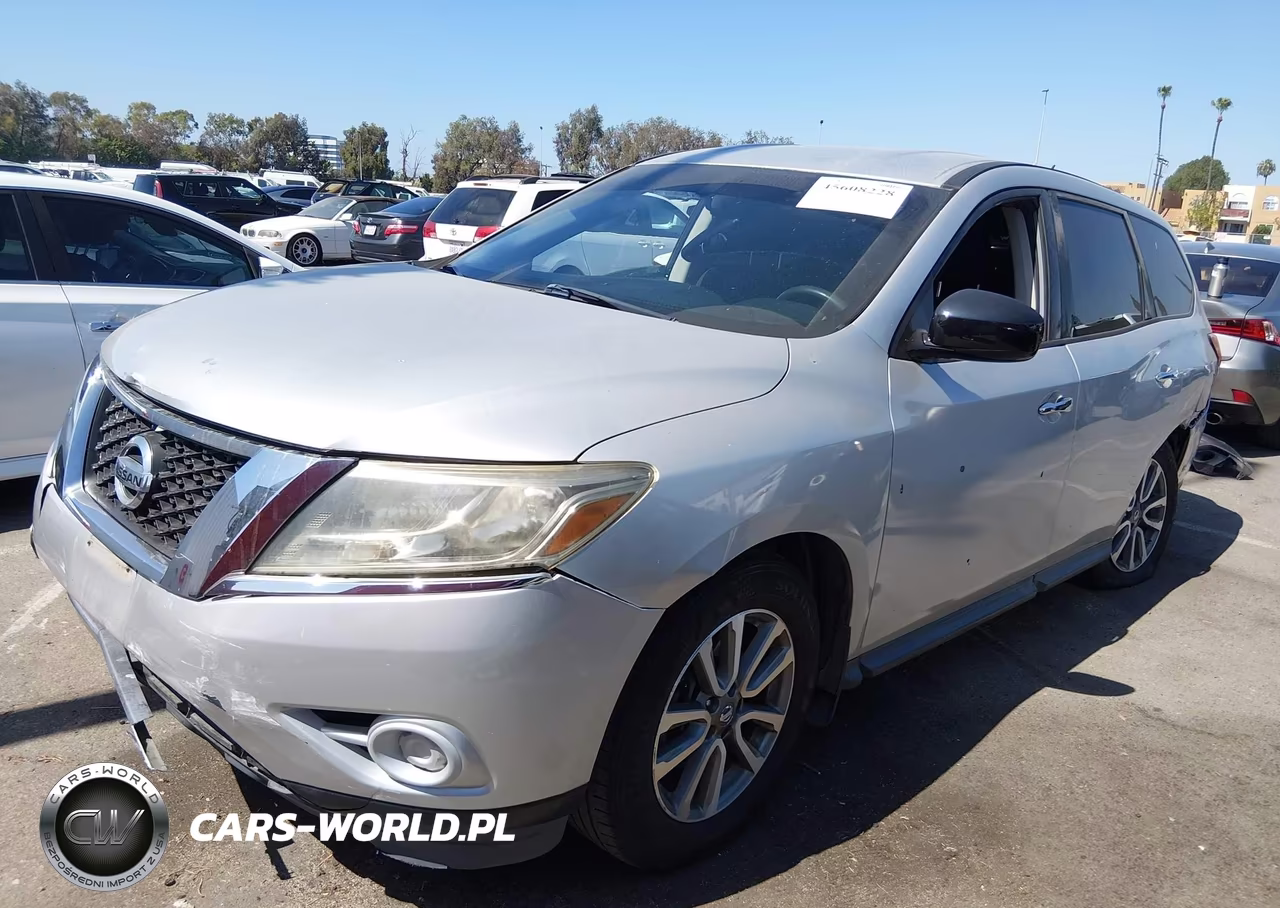 2014 Nissan Pathfinder S VIN:5N1AR2MN1EC638447 - 2