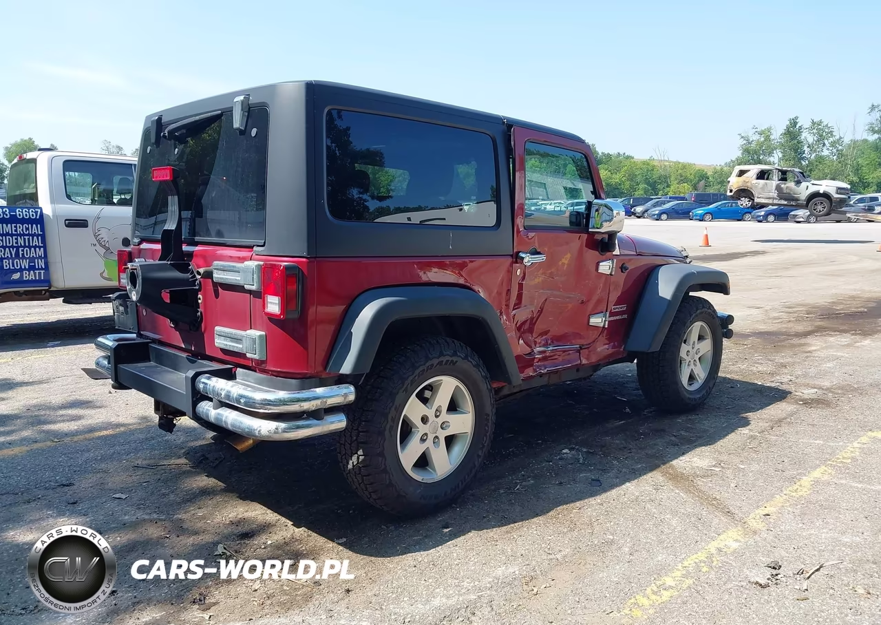 2012 Jeep Wrangler Sport VIN:1C4AJWAGXCL253698 - 4