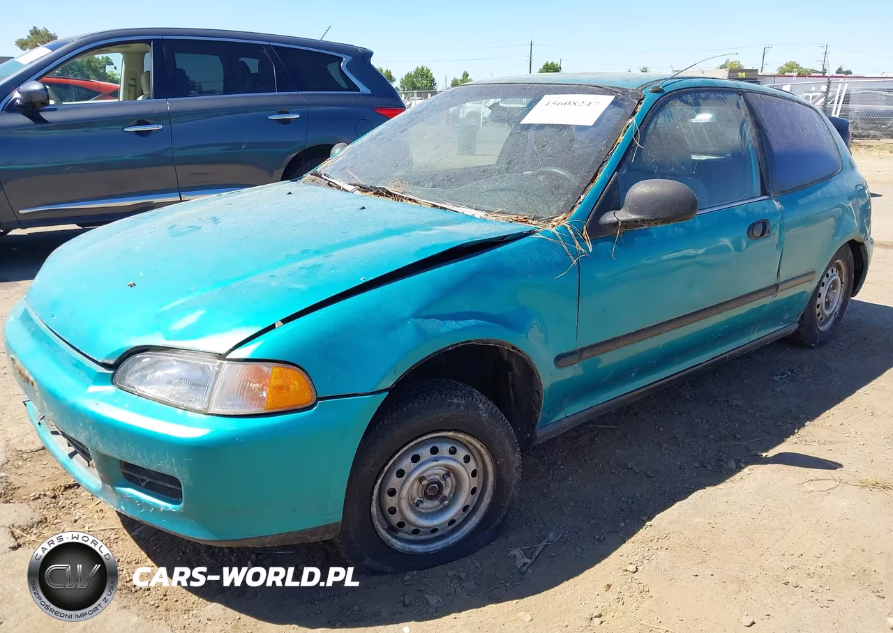1993 Honda Civic Dx VIN:2HGEH2361PH512447 - 2