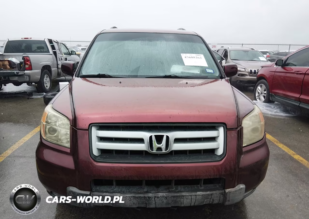 2008 Honda Pilot Vp VIN:5FNYF28228B003613 - 6