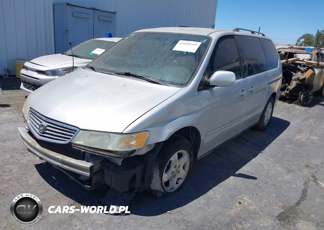 2001 Honda Odyssey Ex VIN:2HKRL186X1H593447 - 2