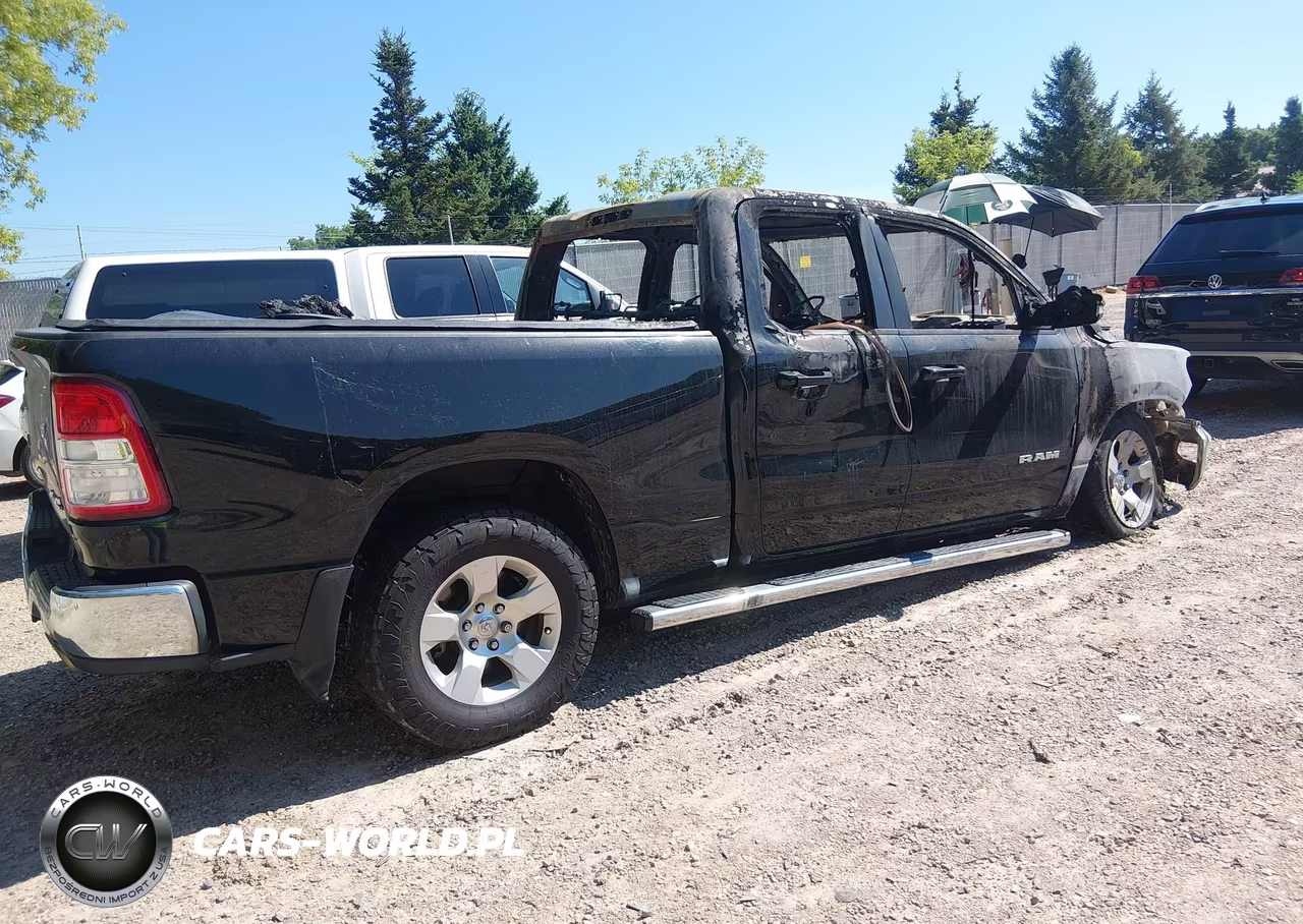 2021 Ram 1500 Big Horn 4X4 6'4 Box VIN:1C6SRFBT9MN561578 - 4