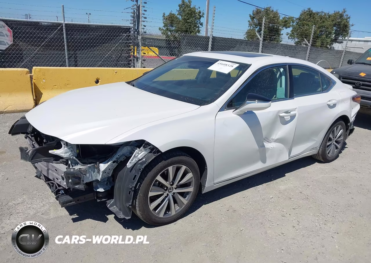 2021 Lexus Es 300H VIN:58ACA1C13MU003580 - 2