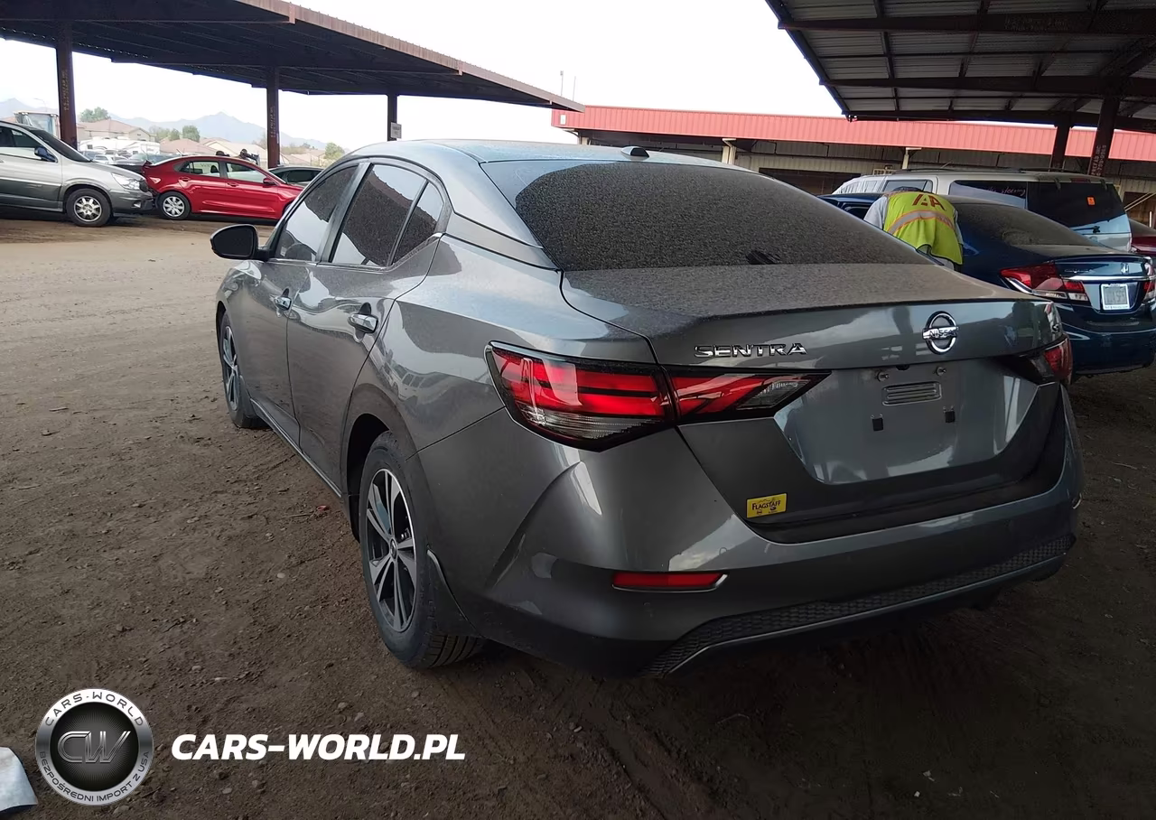 2020 Nissan Sentra Sv Xtronic Cvt VIN:3N1AB8CV5LY234202 - 3